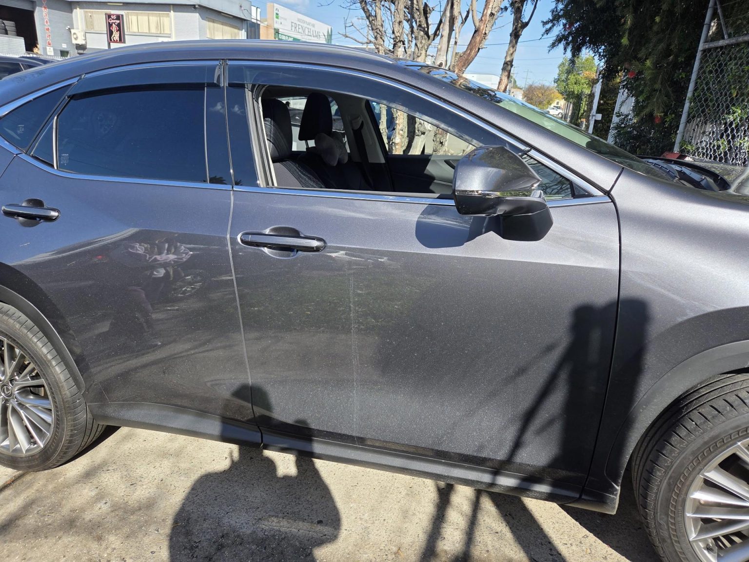 Dah Cheong Lexus NX350h smash repair inspection