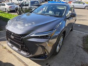 Dah Cheong Lexus NX350h smash repair inspection