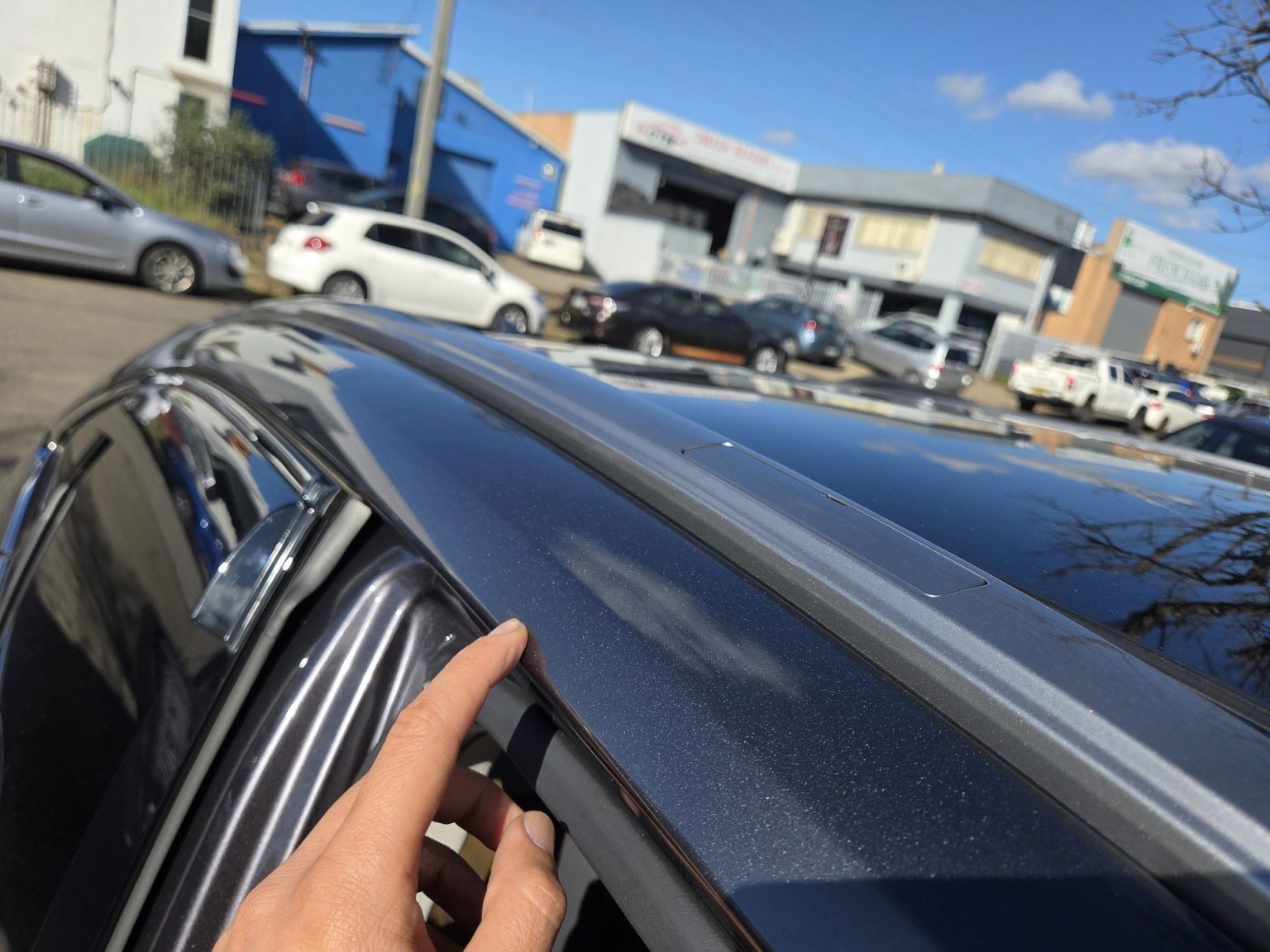 Dah Cheong Lexus NX350h smash repair inspection