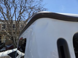 Mercedes-AMG G 63 White Wagon dent repairs and paint restoration dent