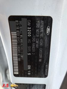 Ford Ranger XLT White Smash repair dents PDR Dah Cheong Sydney damage dent inspection