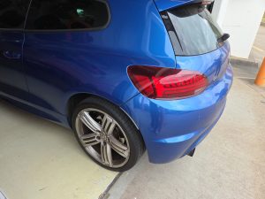 Volkswagen vw golf r spark plug maintenance and body work paint repair dah cheong sydney rear