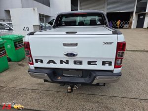 Ford Ranger XLT White Smash repair dents PDR Dah Cheong Sydney damage dent inspection