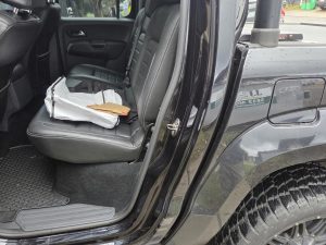 Volkswagen VW Amarok black collision smash repair Dah Cheong side left