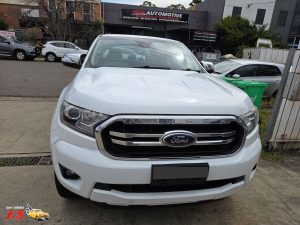 Ford Ranger XLT White Smash repair dents PDR Dah Cheong Sydney damage dent inspection