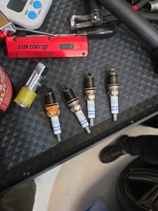 Volkswagen vw golf r maintenance and body work paint repair dah cheong sydney sparl plugs