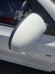 Hyundai I30 smash repair insurance job Dah Cheong Sydney white right mirror
