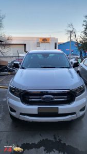 Ford Ranger XLT White Smash repair dents PDR Dah Cheong Sydney