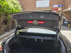 BMW M4 Competition smash repair dent dah cheong sydney tailgate