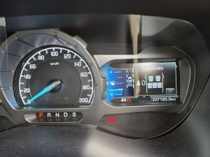 Ford Ranger XLT White Smash repair dents PDR Dah Cheong Sydney damage dent inspection dashboard