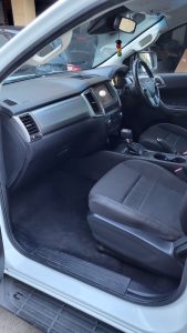 Ford Ranger XLT White Smash repair dents PDR Dah Cheong Sydney cabin