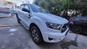 Ford Ranger XLT White Smash repair dents PDR Dah Cheong Sydney complete