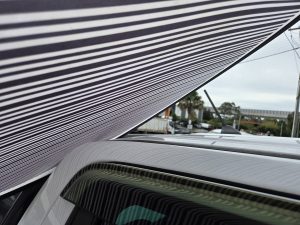 Ford Ranger XLT White Smash repair dents PDR Dah Cheong Sydney damage dent inspection