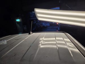 Ford Ranger XLT White Smash repair dents PDR Dah Cheong Sydney damage dent inspection