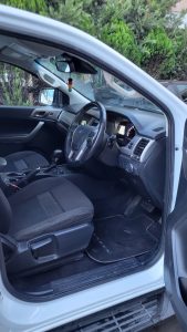 Ford Ranger XLT White Smash repair dents PDR Dah Cheong Sydney drivers seat