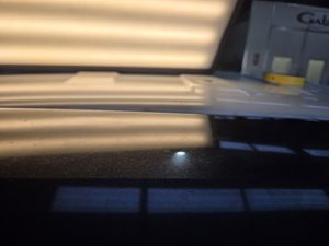 Ford Ranger XLT White Smash repair dents PDR Dah Cheong Sydney damage dent inspection