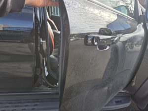 Ford Ranger Raptop smash repair dah cheong sydney side door damage
