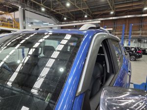 LDV T60 MAX Ute Dah Cheong Smash Repair dent inspection at workshop a frame