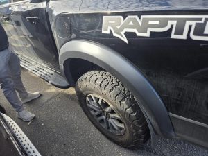 Ford Ranger Raptop smash repair dah cheong sydney rear panel left